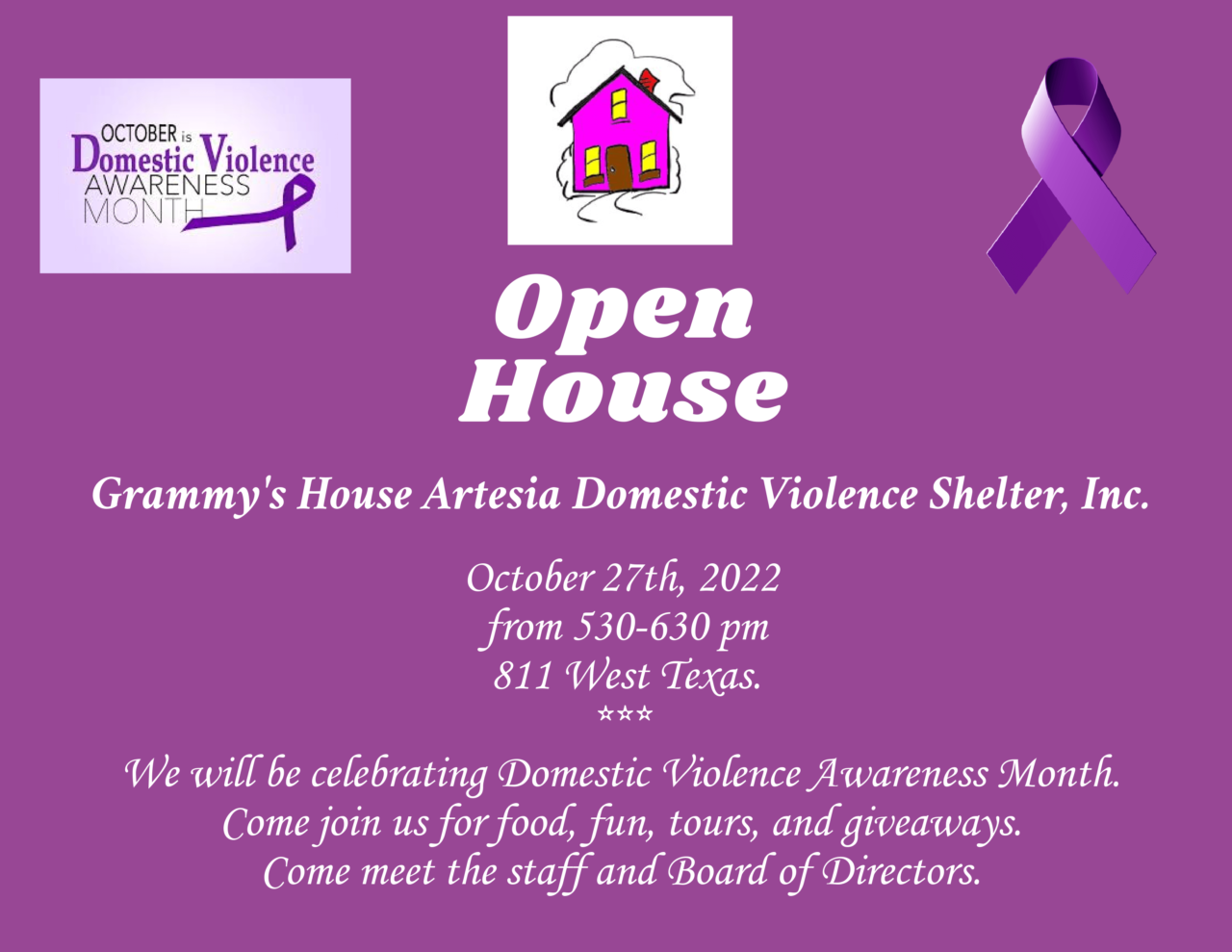 Grammy’s House Open House Grammy's House